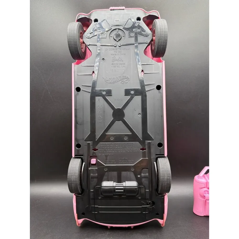 Barbie + Corvette + Hot Wheels barbie hot